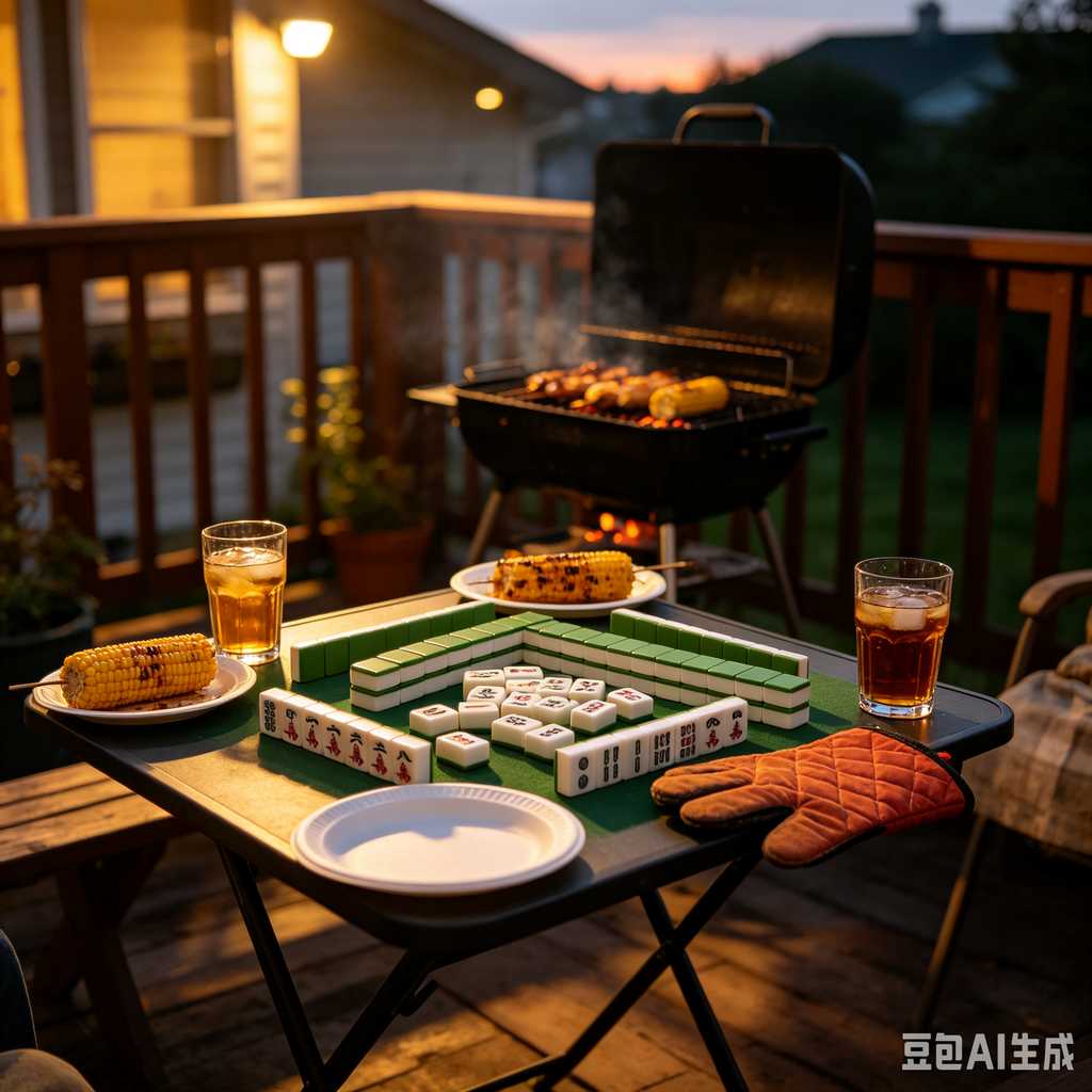 bamboo mahjong set